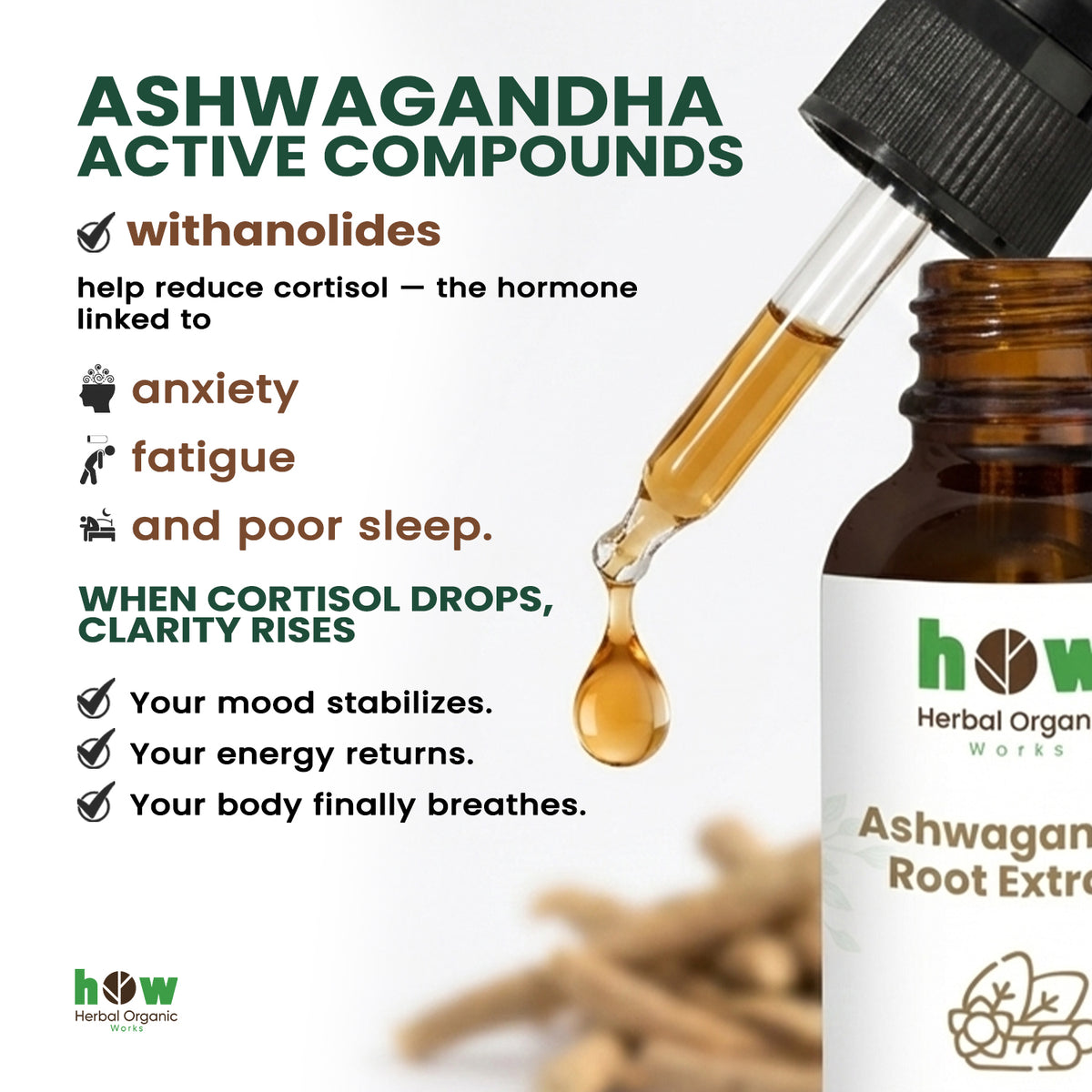 Ashwagandha extract works
