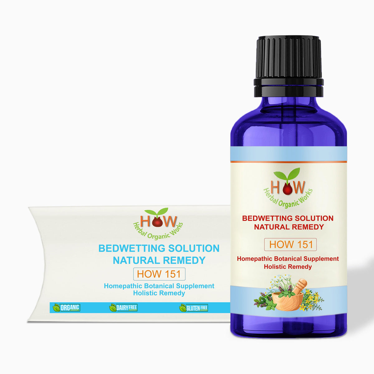 BED WETTING SOLUTION NATURAL REMEDY (HOW151)