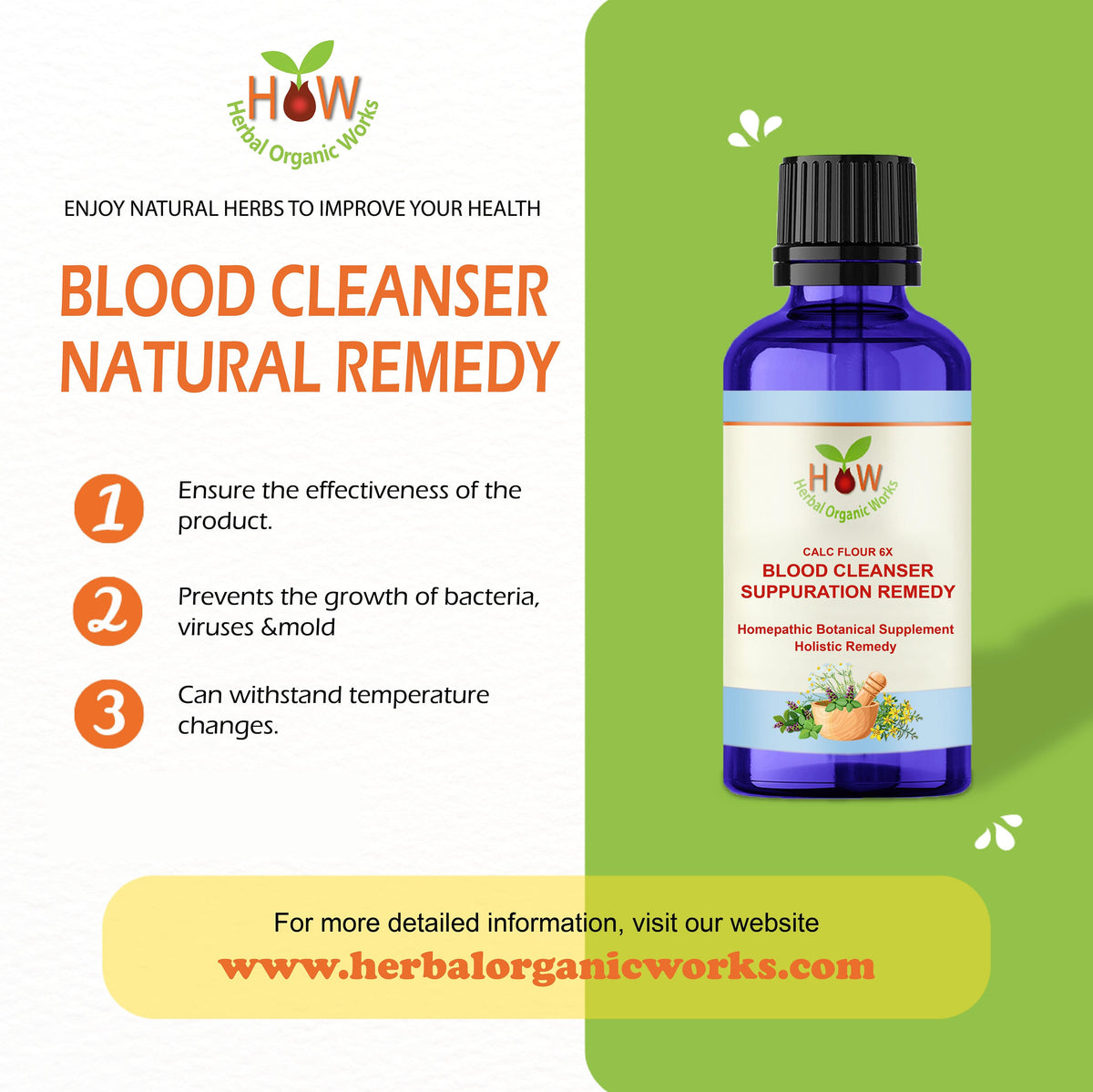 CALCAREA SULPHURICA 6x | BLOOD CLEANSER SUPPURATION