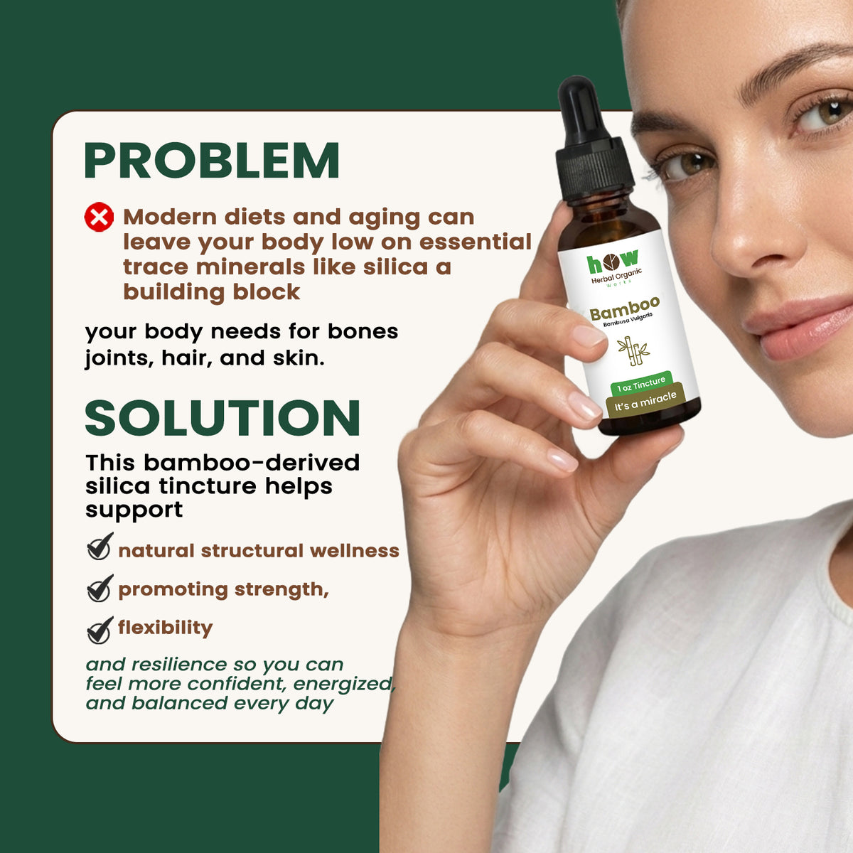 Bamboo tincture help