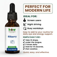 Bilberry extract uses