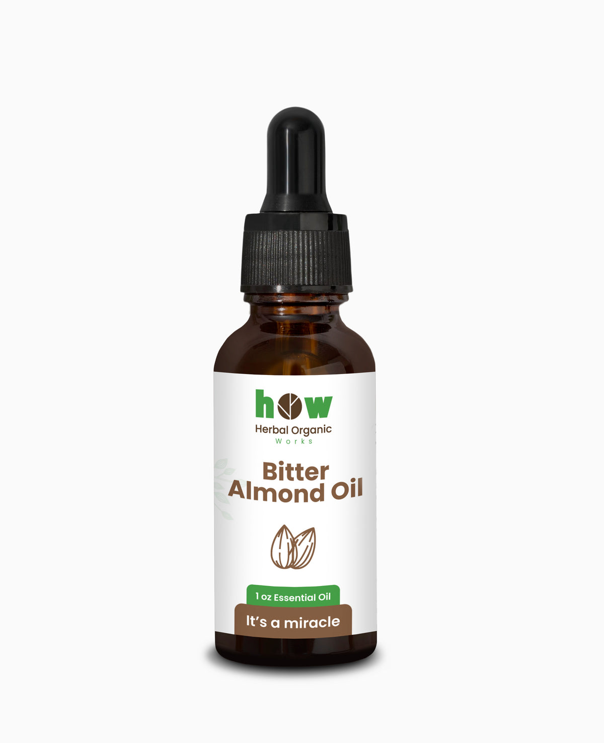 Bitter Almond Oil – Natural Care for Skin & Hair | 1 oz