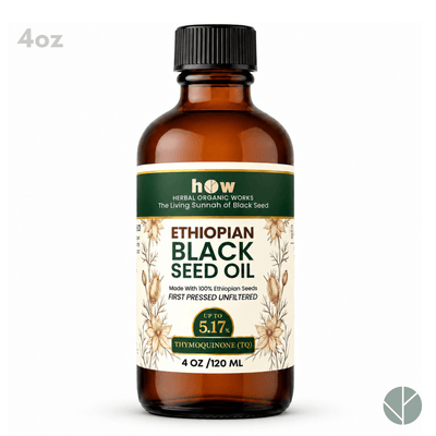 4oz Black Seed Oil Bottle