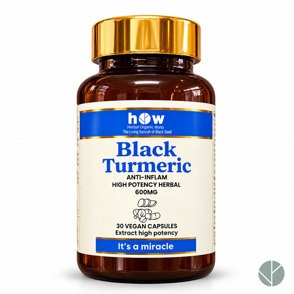 Natural Black Turmeric 30 Capsules