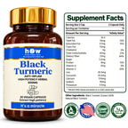 Black Turmeric Capsules 600mg | 30 Vegan Capsules