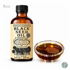 8oz Black Seed Oil Bottle