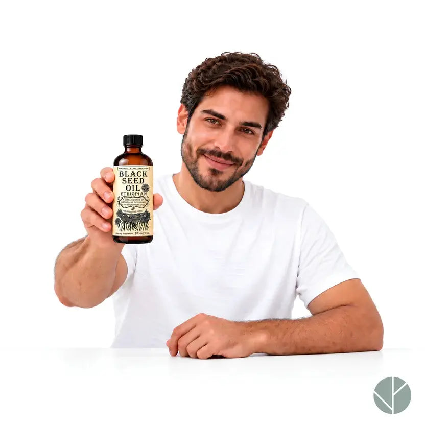 8oz Black Seed Oil Bottle