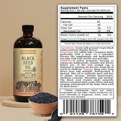 Black Seed Oil ingredients