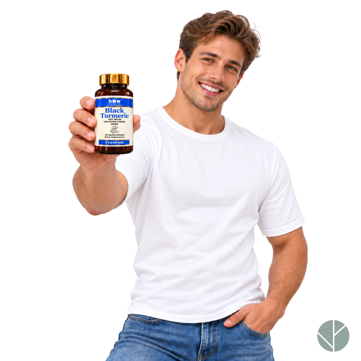 Black Turmeric Capsules 600mg | 30 Vegan Capsules