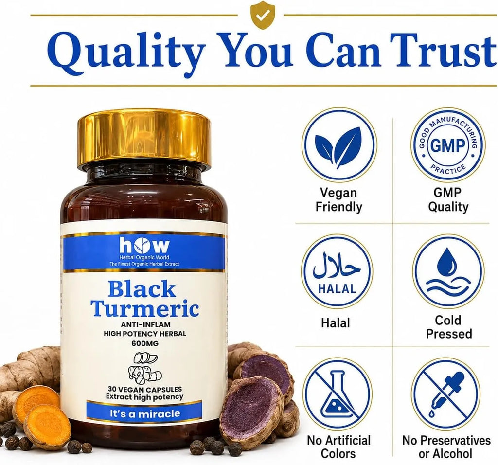 Black Turmeric Capsules quality