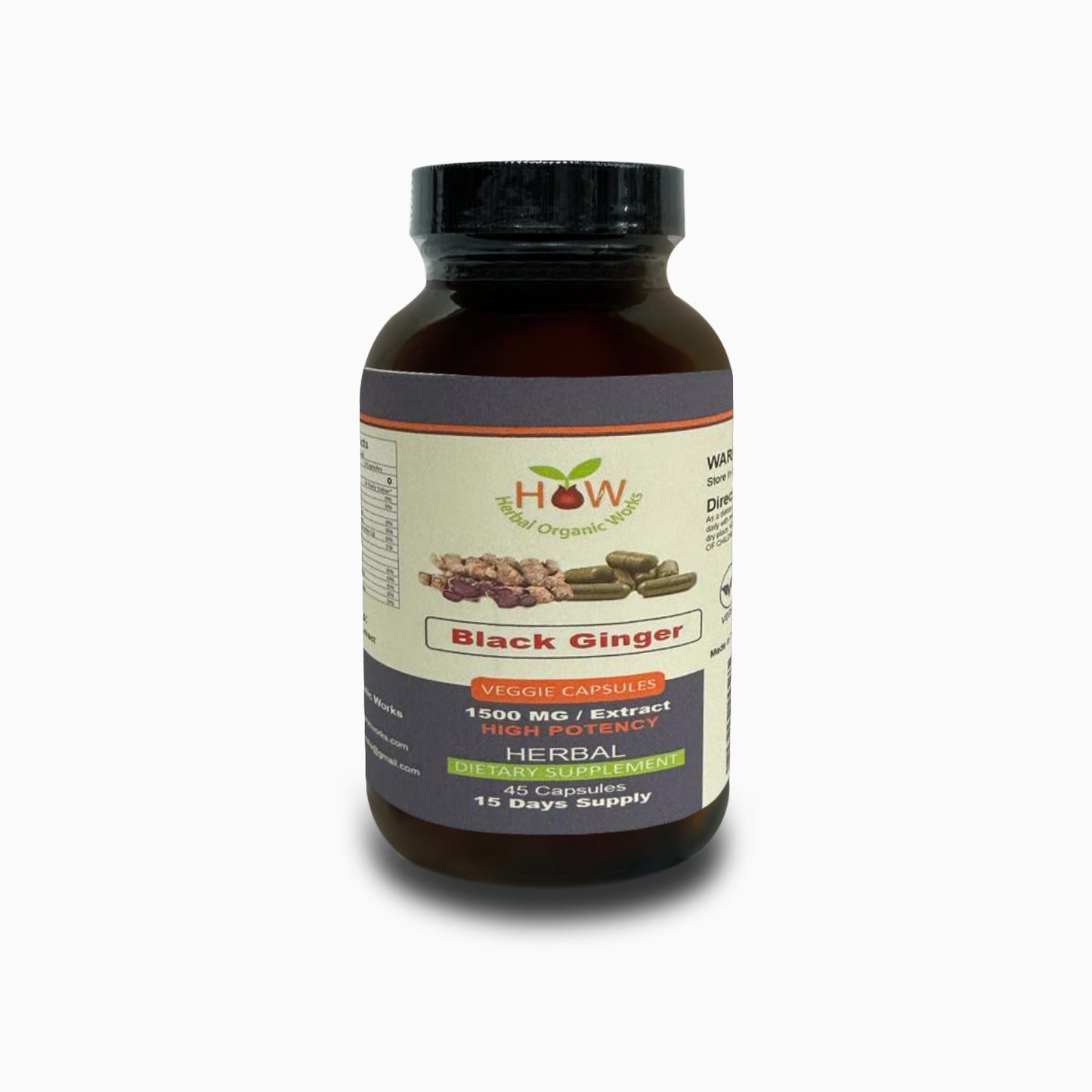 Black Ginger Supplements