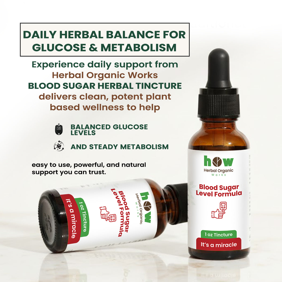 Blood sugar tincture