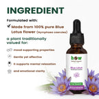 Blue Lotus Tincture ingredients