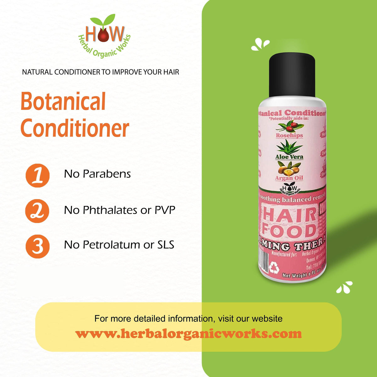 BOTANICAL CONDITIONER HAIR FOOD