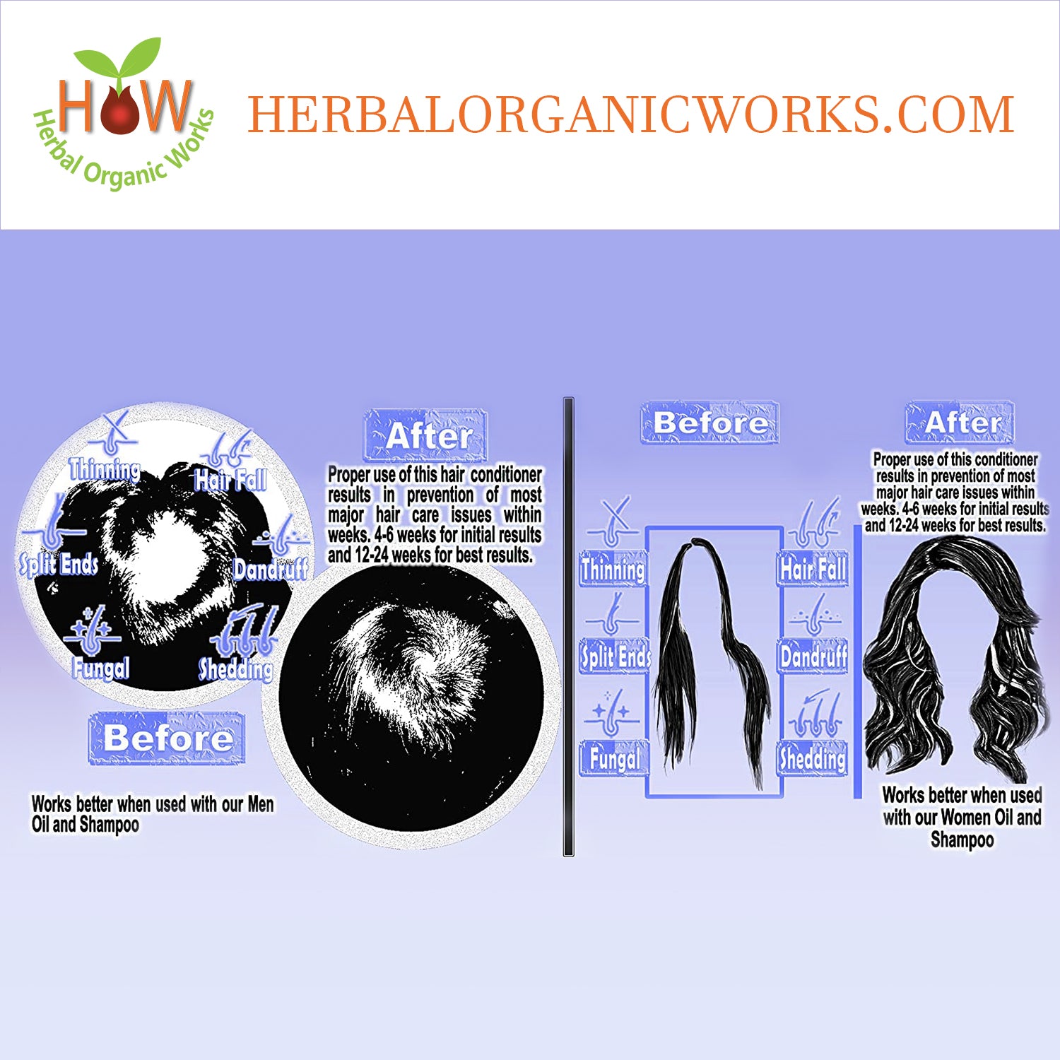 MEN HAIR OIL COMBO WITH SAHMPOO & CONDITIONER