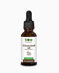 Clove Bud Oil by Herbal Organic Works – Pure Essential Oil for Teeth, Skin, Aromatherapy & Massage (1 oz Glass Dropper Bottle)