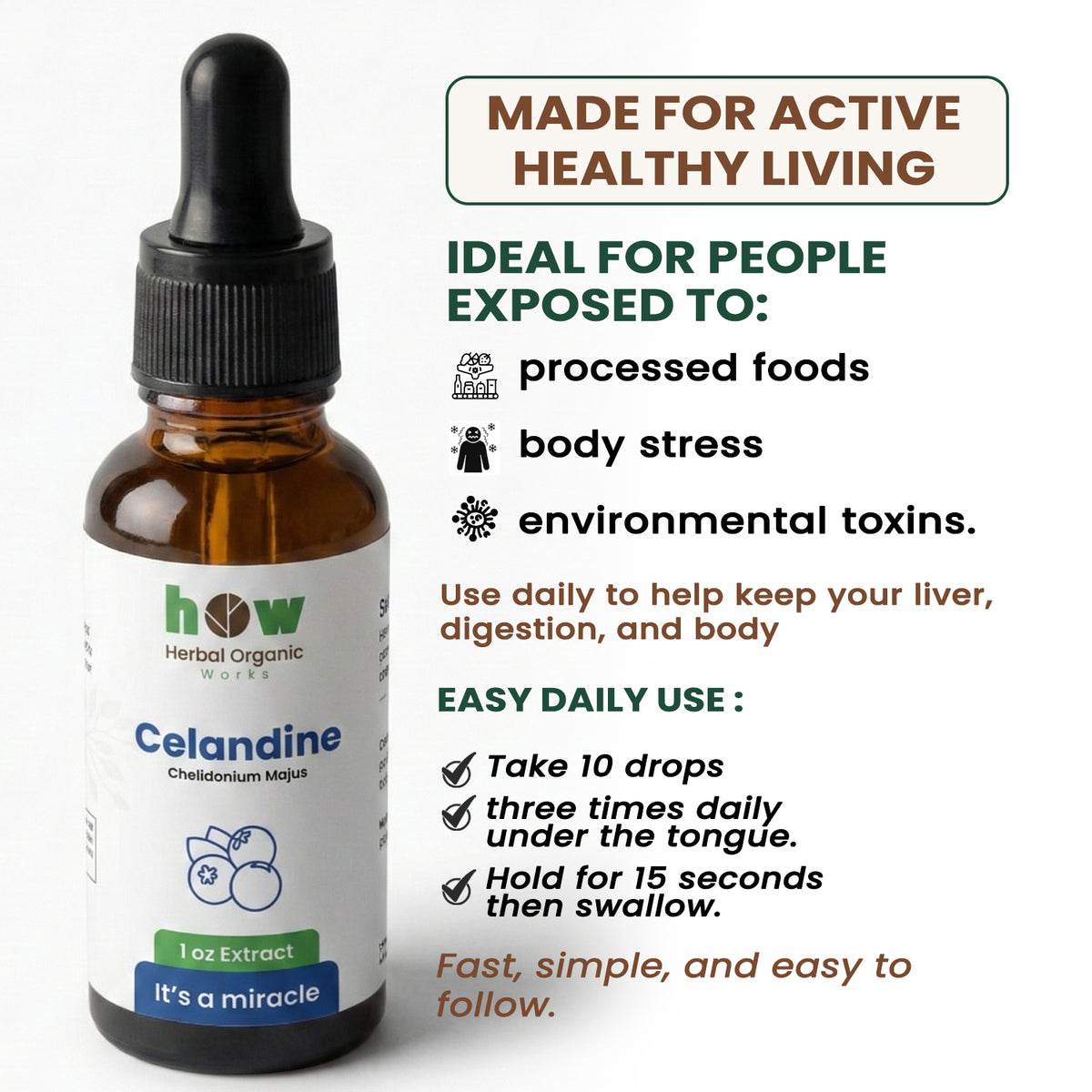 Calendine extract uses
