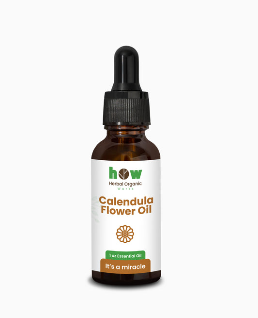 Calendula Flower Oil – 100% Pure & Natural 1 oz