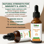 Cats claw bark extract natural support