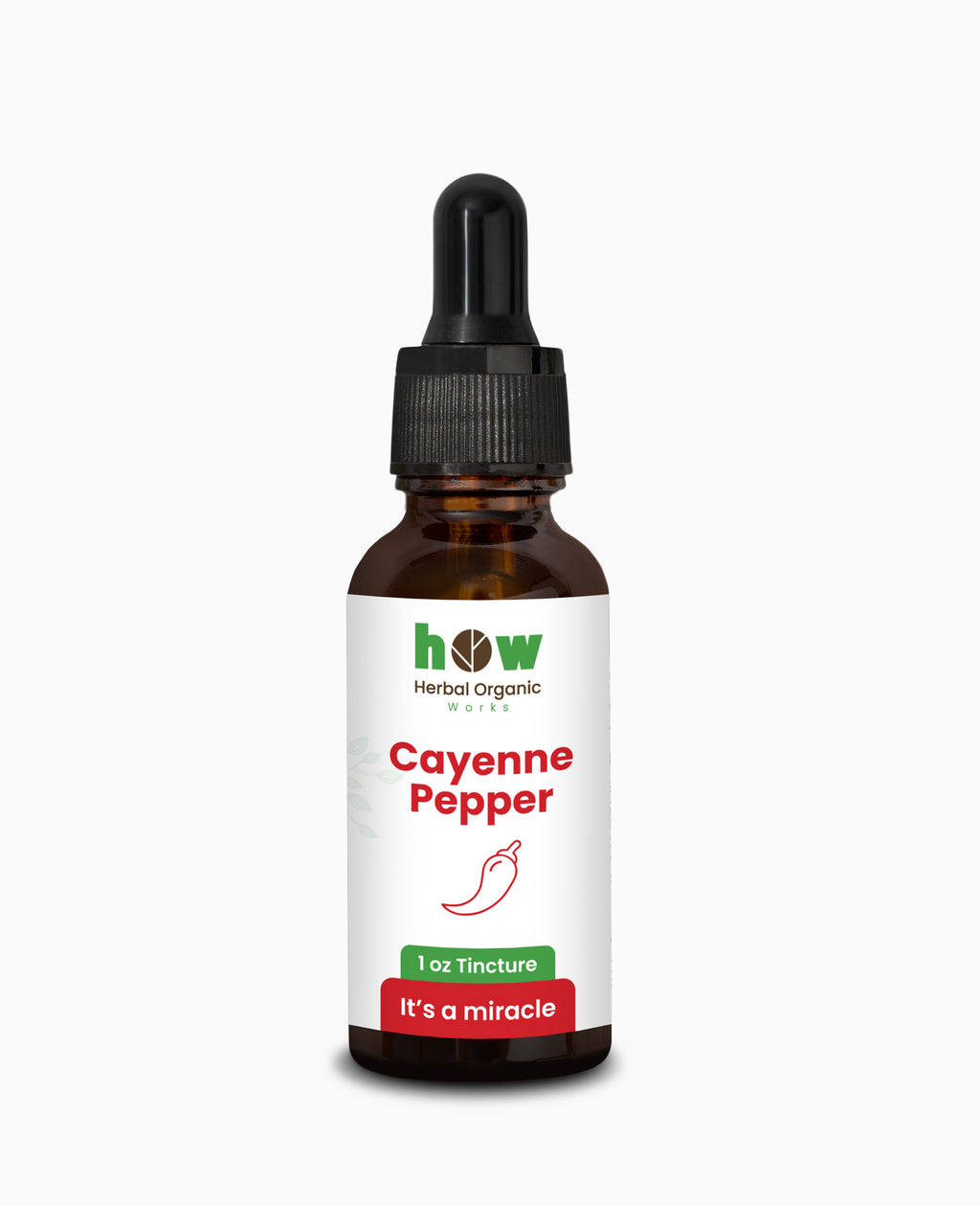 Cayenne Pepper Extract – Herbal Circulation Support | 1 oz