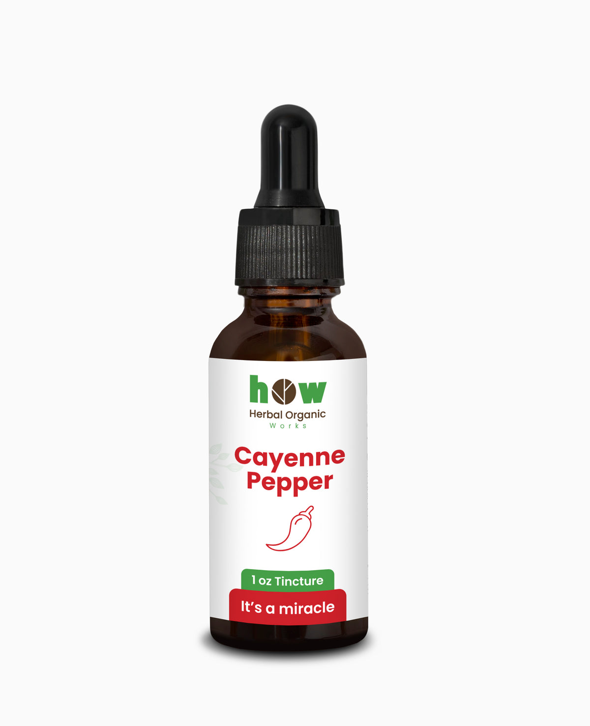 Cayenne Pepper Extract – Herbal Circulation Support | 1 oz