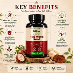 Red Maca Root Capsules