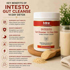Intesto Gut Cleanse 14 Day Detox | Bloating, Digestion & Gut Health Support