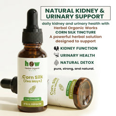 Corn silk extract for kidney