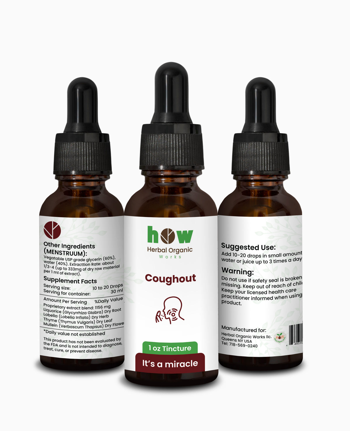 Winter Root Herbal Tincture – Traditional Botanical Blend | 1 oz