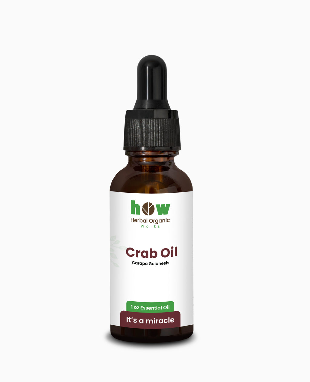 Crab Oil – Pure Andiroba Oil for Massage & Skin Care