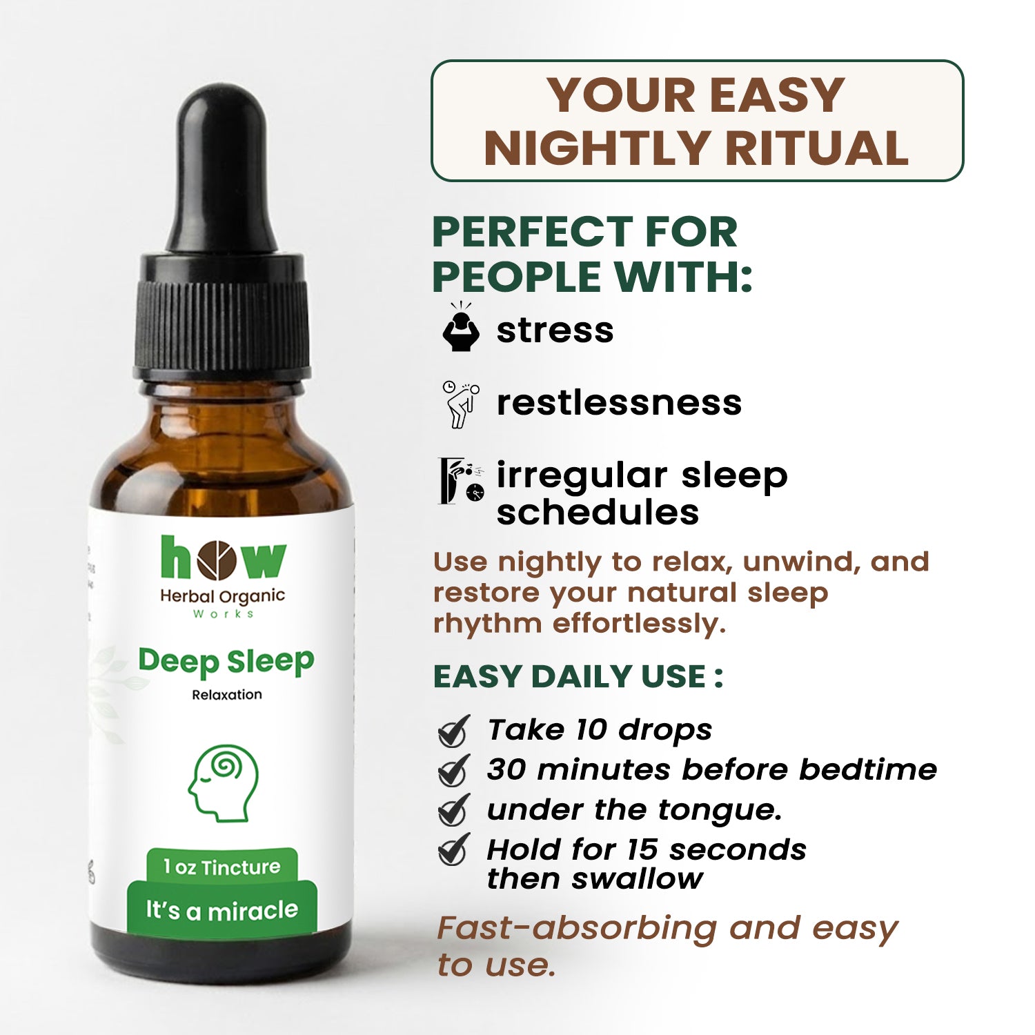 Deep Sleep Extract uses