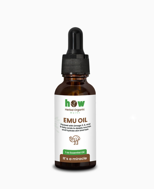 Emu Oil – Pure Skin, Hair & Massage Oil | 1 fl oz
