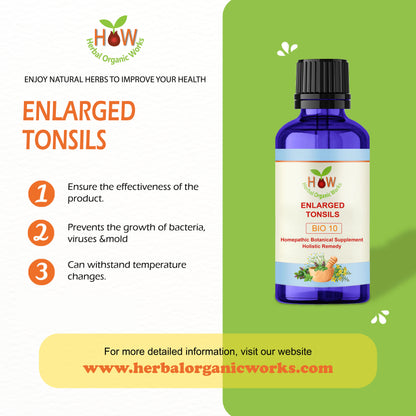 REMEDY FOR ENLARGED TONSILS (BIO10)