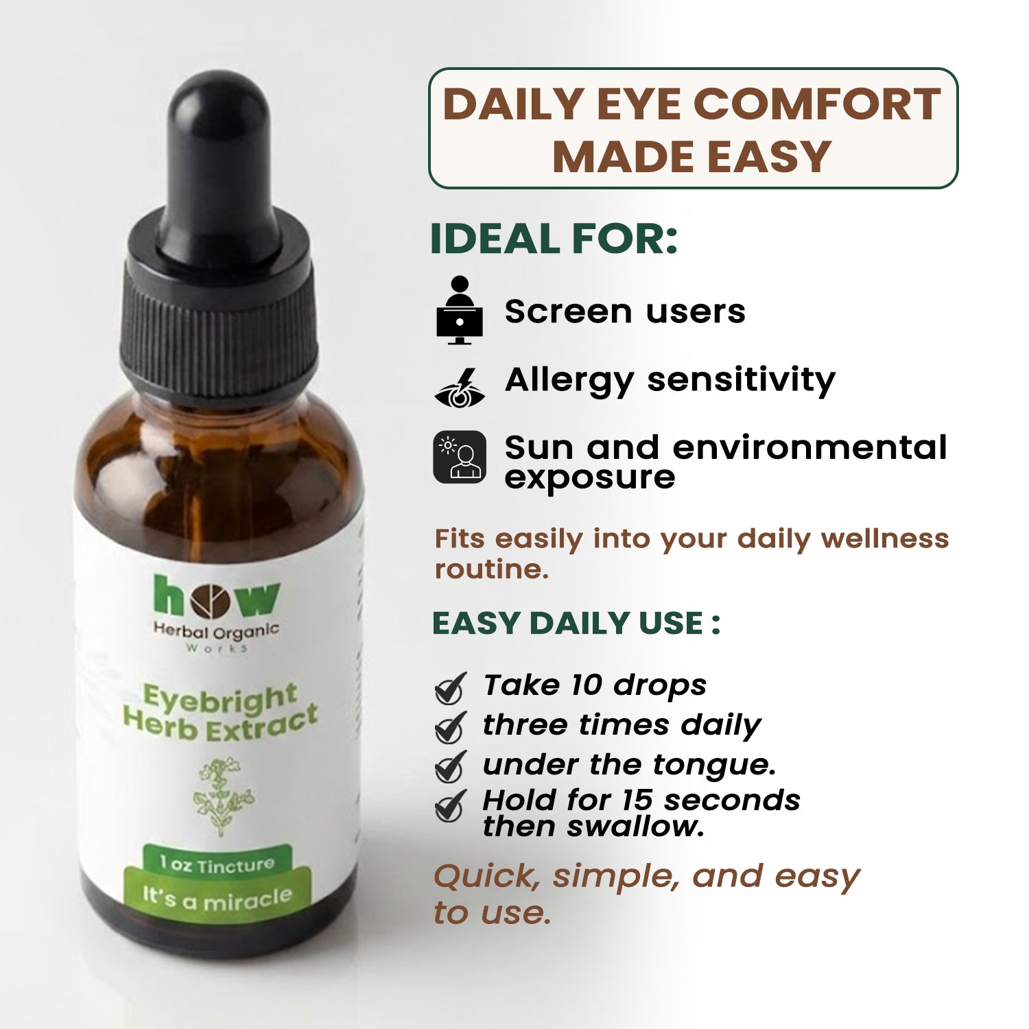 Eyebright Extract uses