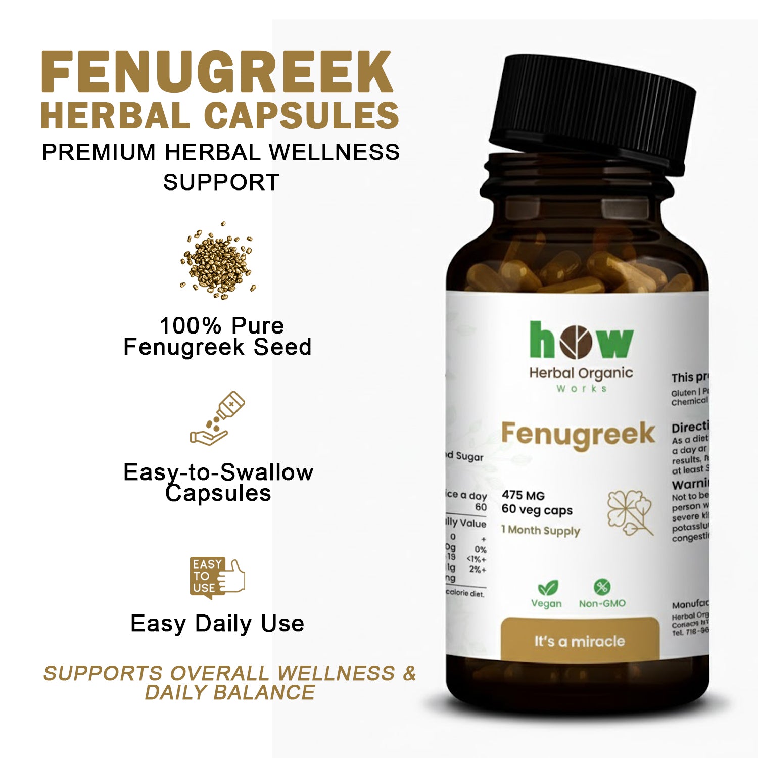 Fenugreek capsules 