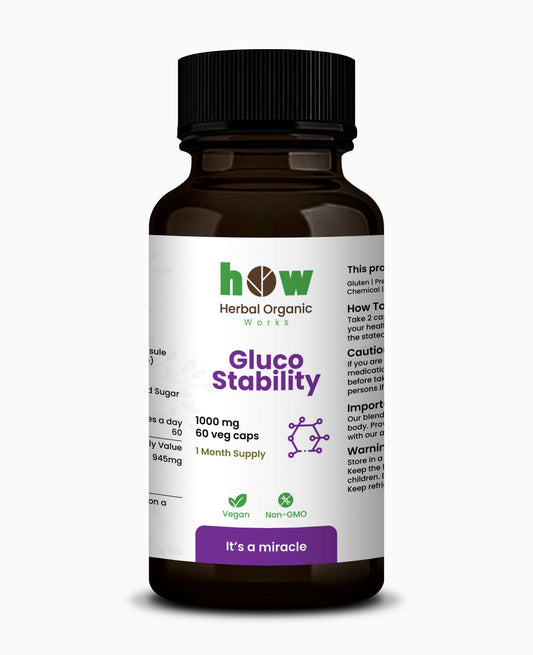 Gluco Stability Capsules | Pure Bitter Melon Extract