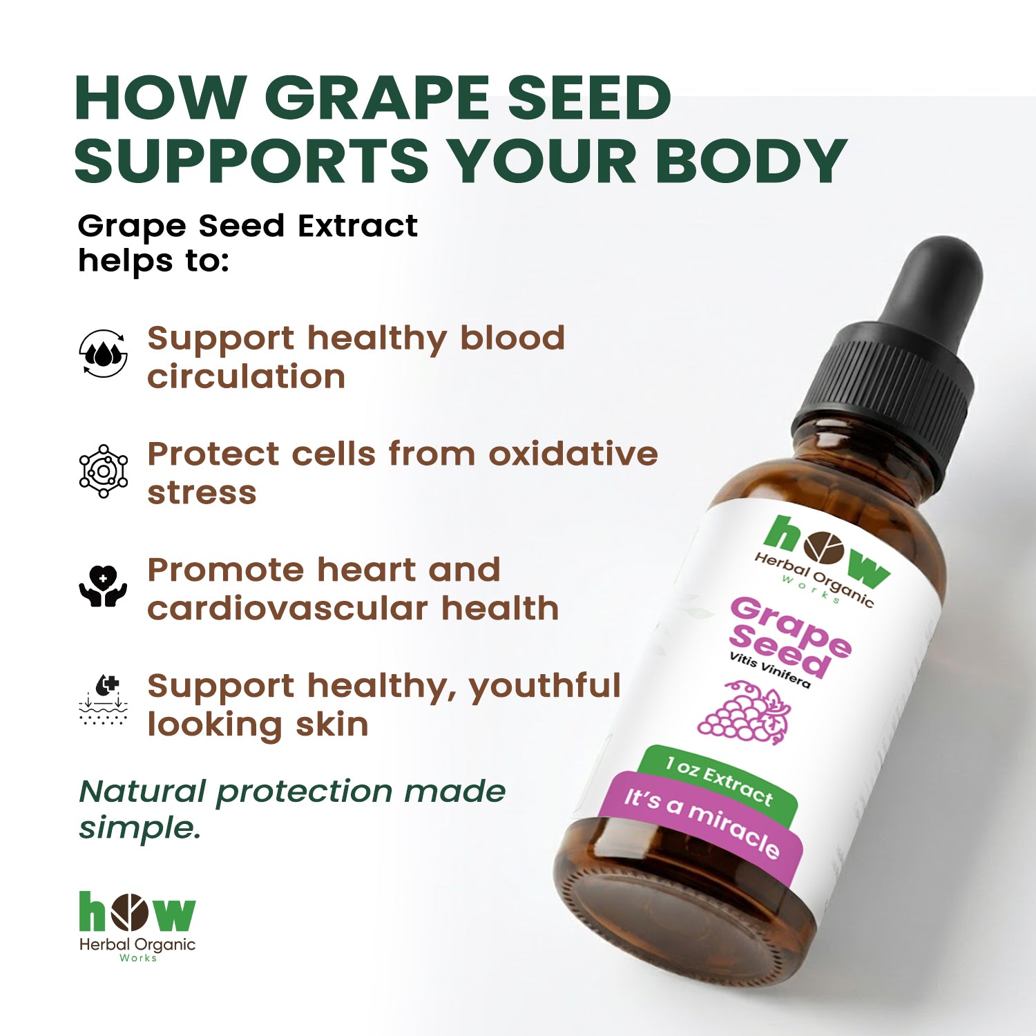 Grape seed extract  for body
