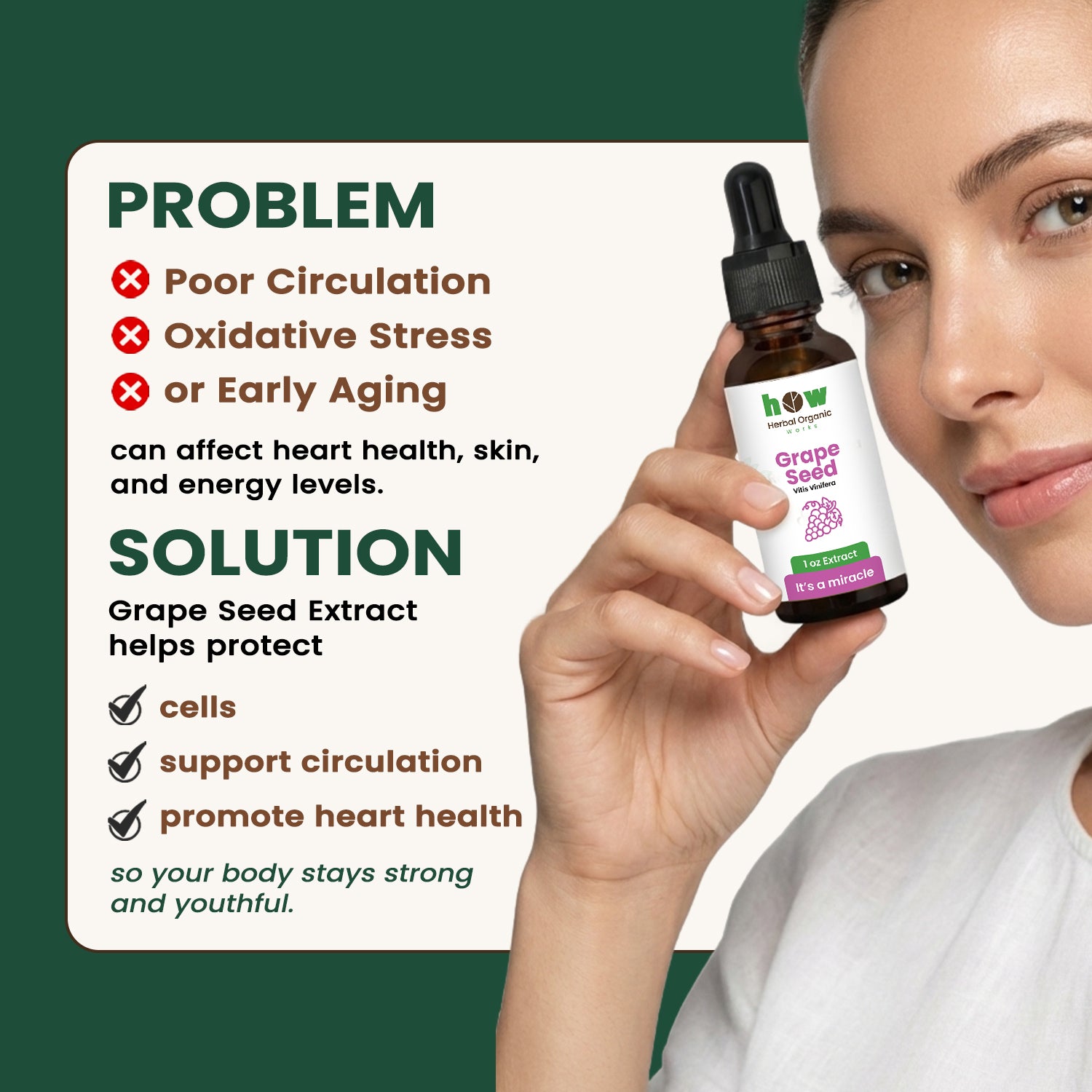 Grape seed extract problem