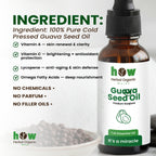 Guava seed oil ingredients