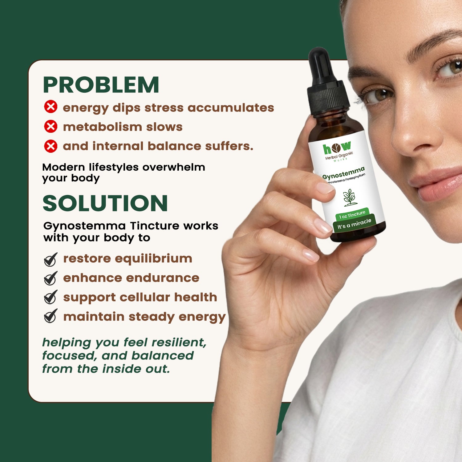 Gynostemma tincture problem