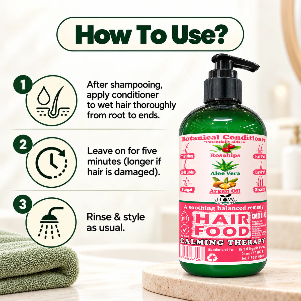 BOTANICAL CONDITIONER HAIR FOOD