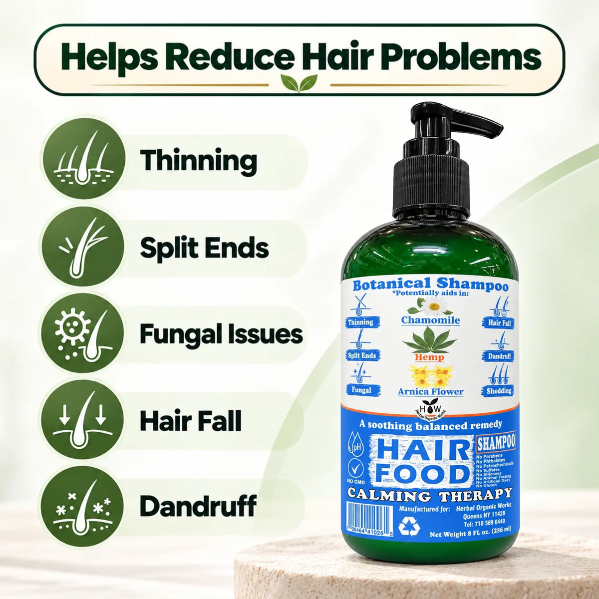 BOTANICAL SHAMPOO HAIR FOOD