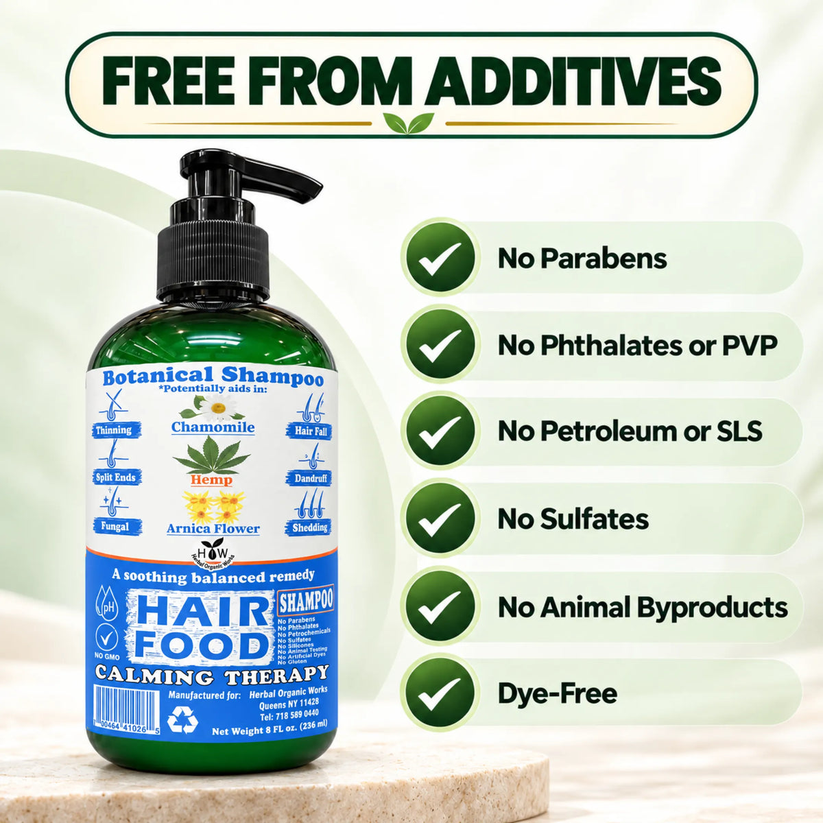 BOTANICAL SHAMPOO HAIR FOOD