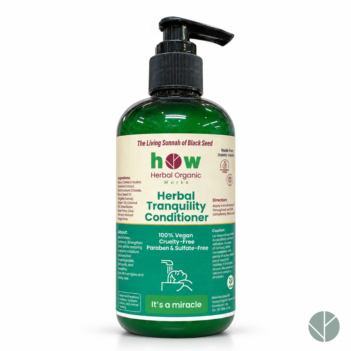 Herbal Tranquility Conditioner | Aloe, Flaxseed & Sunflower Oil