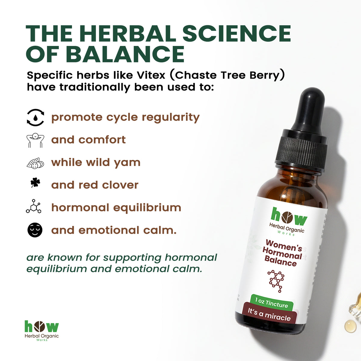 Herbal Women's Hormonal Balance Tincture 