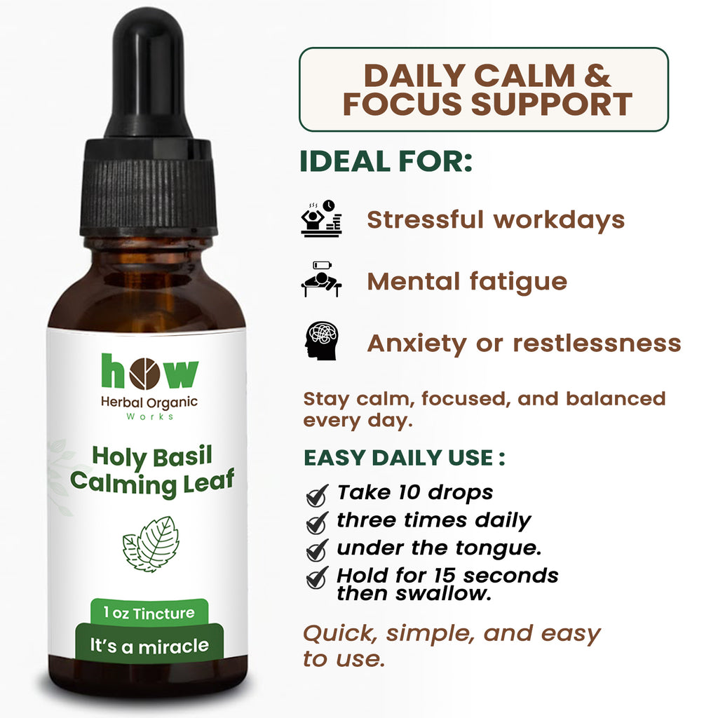 Holy Basil Extract uses