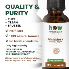 Irish Moss Tincture quality