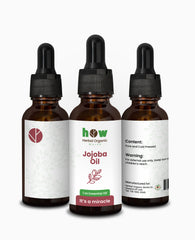 Jojoba Oil – Herbal Organic Works Pure Natural Oil for Nail Care, Lip Balm & Sebum Control | 1 oz Dropper Bottle