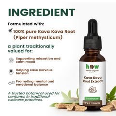 Kava kava root extract ingredents