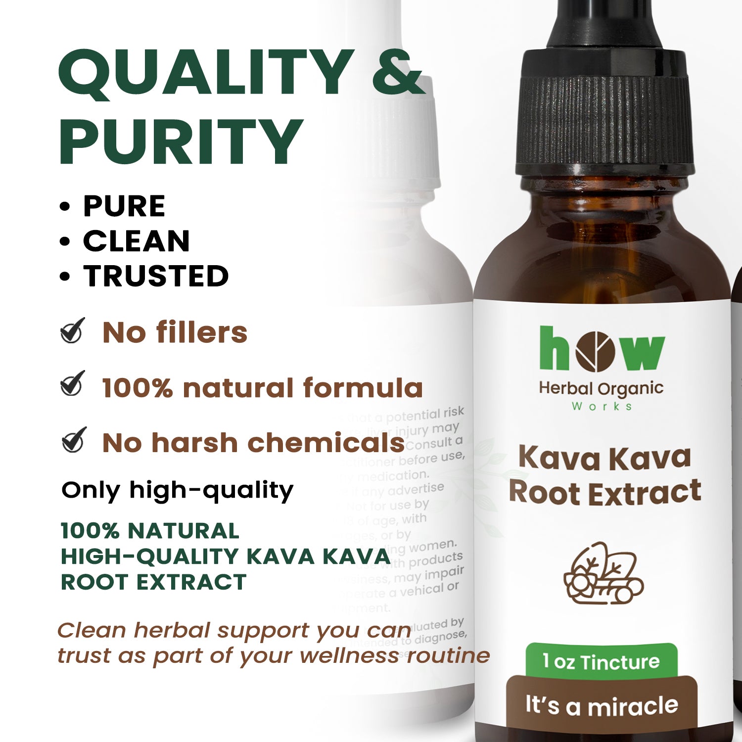 Kava kava root extract quality